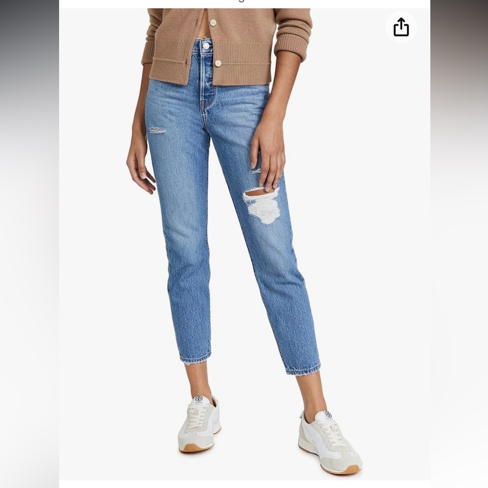 Levi’s Premium Wedgie Icon Fit Ankle Jeans Size 26